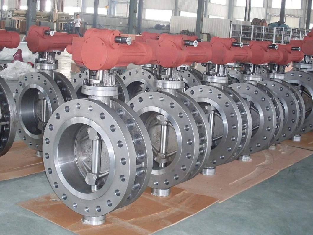 High Performance Worm Gear Stainless Steel Flange Butterfly Valve