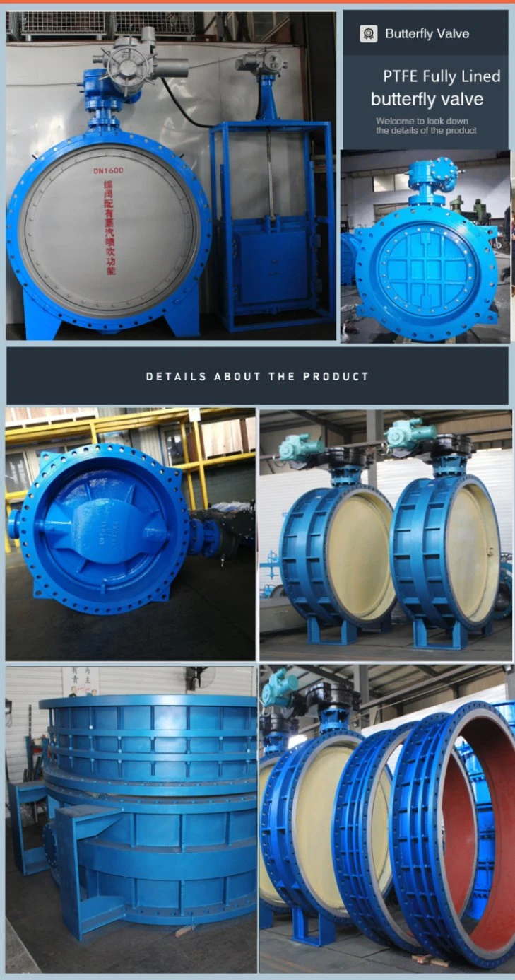 High Pressure Triple Offset Bi-Directional Metal Seat Butterfly Valve for Water Air Oil Gas