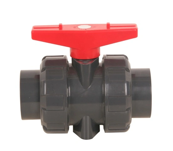 1/2" Pn10 PVC Threaded Ball Valve for Water Supply Water