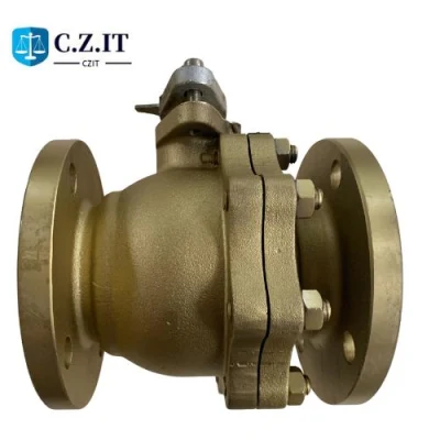 150 # ASME B16.5 RF Valve API 6D antistatique B148 C95800 Bronze A216 Wcb Cast Carbon CF8 CF8m Bride en acier inoxydable Fin Trunnion Mounted Floating Ball Valve